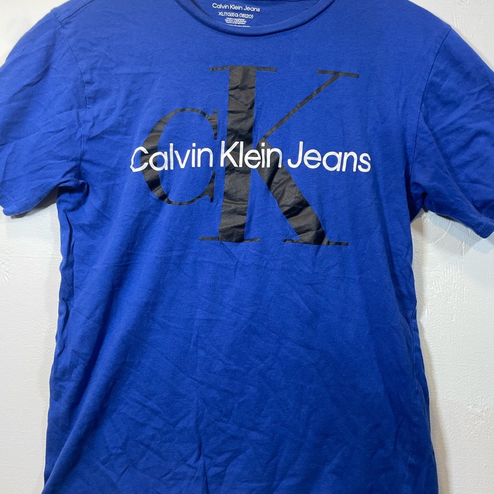 Calvin Klein Jeans Blue Short Sleeve Tee